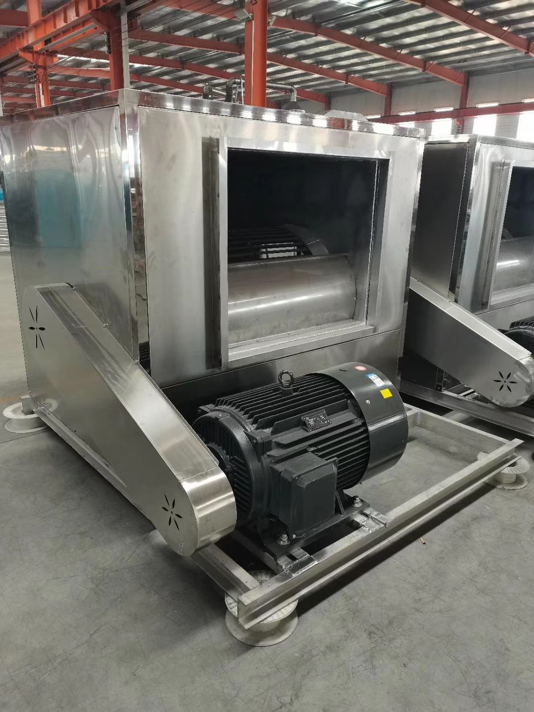 柜式離心風(fēng)機(jī)箱的工作原理以及安裝應(yīng)用