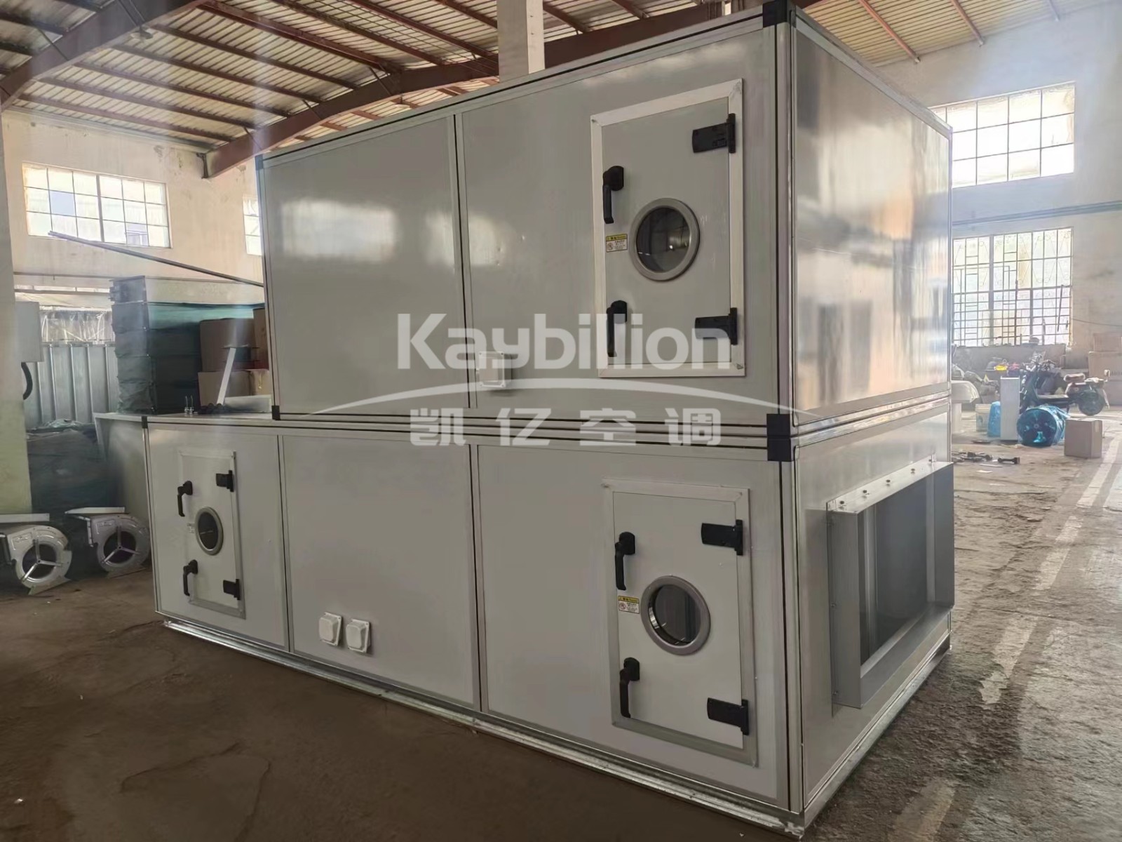 轉(zhuǎn)輪式空調(diào)機(jī)組的組成及工作原理